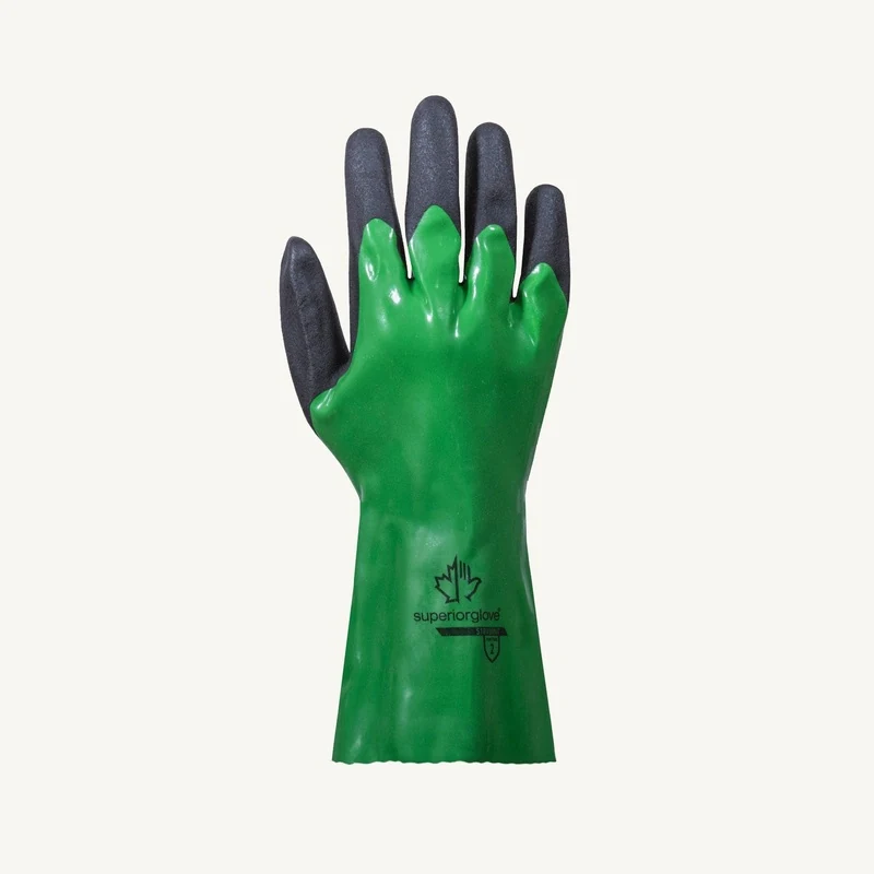 Gants rsistants aux produits chimiques - Gants en PVC Chemstop rsistants aux produits chimiques liquides, S18V30NT
